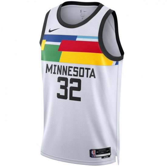 Karl-Anthony Towns Minnesota Timberwolves Nike Unisex 2022/23 Swingman Jersey - City Edition - White