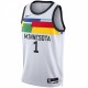 Anthony Edwards Minnesota Timberwolves Nike Unisex 2022/23 Swingman Jersey - City Edition - White