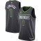 Anthony Edwards Minnesota Timberwolves Jordan Brand 2022/23 Statement Edition Swingman Jersey - Charcoal