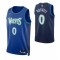 Men's Minnesota Timberwolves D'Angelo Russell #0 Nike Blue 2021/22 Swingman NBA Jersey -City Edition