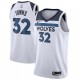 Men's Minnesota Timberwolves Karl-Anthony Towns #32 Nike White Swingman Jersey - Association Edition