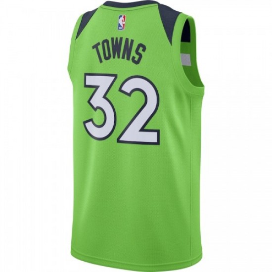 Men's Minnesota Timberwolves Karl-Anthony Towns #32 Jordan Green 20/21 Swingman Jersey