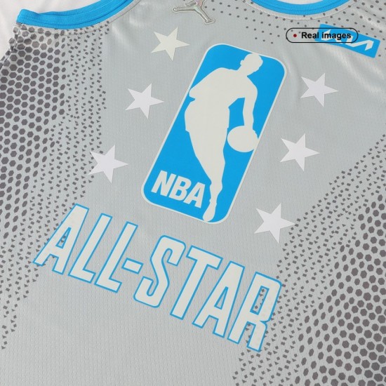 Men's Luka Doncic #77 Jordan Brand Gray 2022 NBA All-Star Game Swingman Jersey