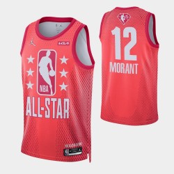 Men's Ja Morant #12 Jordan Brand Maroon 2022 NBA All-Star Game Swingman Jersey