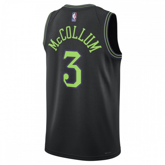 CJ McCollum New Orleans Pelicans Nike Unisex 2023/24 Swingman Jersey - Black - City Edition