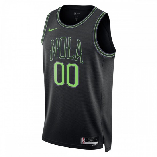 New Orleans Pelicans Nike Unisex 2023/24 Custom Swingman Jersey - Black - City Edition