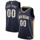 New Orleans Pelicans Nike Swingman Custom Jersey Navy - Icon Edition