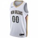 New Orleans Pelicans Nike Swingman Custom Jersey White - Association Edition