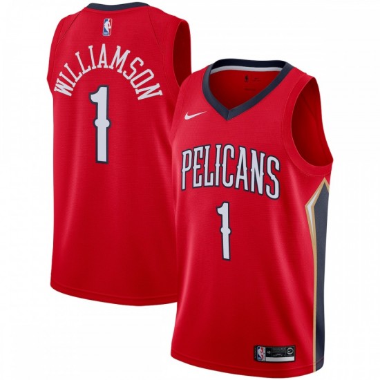 Zion Williamson New Orleans Pelicans Nike 2019/2020 Swingman Jersey - Statement Edition - Red