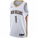 Zion Williamson New Orleans Pelicans Nike 2019/2020 Swingman Jersey - Association Edition - White