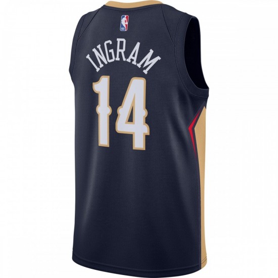 Brandon Ingram New Orleans Pelicans Nike 2020/21 Swingman Jersey - Navy - Icon Edition