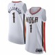 Zion Williamson New Orleans Pelicans Nike 2021/22 Swingman Jersey - City Edition - White