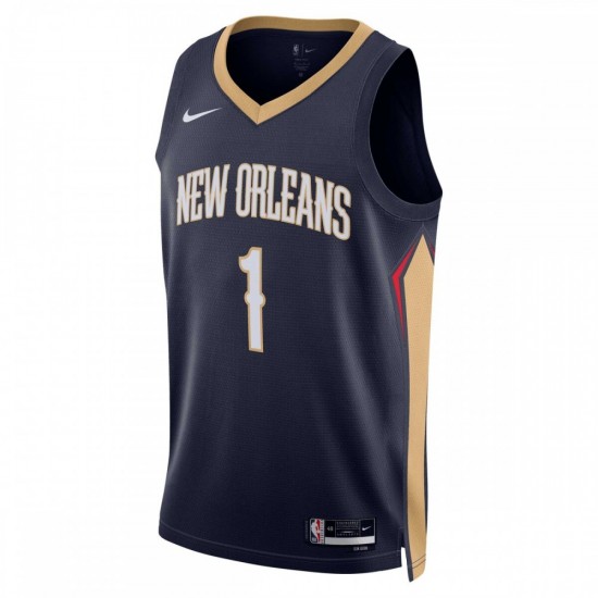 Zion Williamson New Orleans Pelicans Nike Unisex 2022/23 Swingman Jersey - Icon Edition - Navy