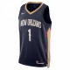 Zion Williamson New Orleans Pelicans Nike Unisex 2022/23 Swingman Jersey - Icon Edition - Navy