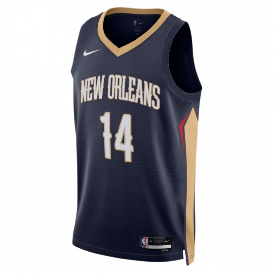 Brandon Ingram New Orleans Pelicans Nike Unisex 2022/23 Swingman Jersey - Icon Edition - Navy