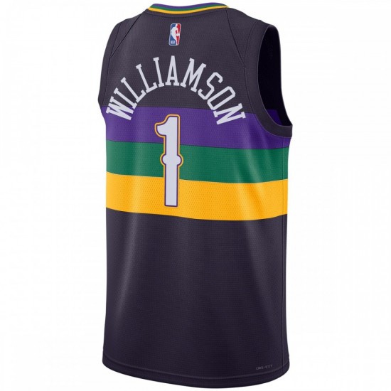 Zion Williamson New Orleans Pelicans Nike Unisex 2022/23 Swingman Jersey - City Edition - Purple