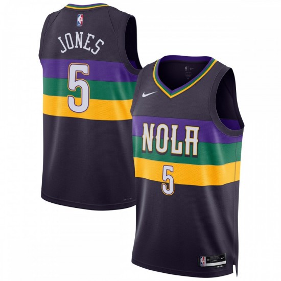 Herbert Jones New Orleans Pelicans Nike Unisex 2022/23 Swingman Jersey - City Edition - Purple