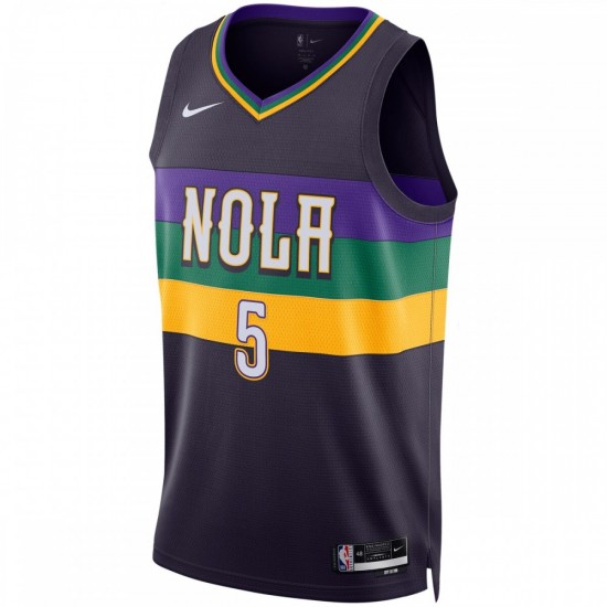 Herbert Jones New Orleans Pelicans Nike Unisex 2022/23 Swingman Jersey - City Edition - Purple