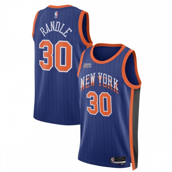 Julius Randle New York Knicks Nike Unisex 2023/24 Swingman Jersey - Blue - City Edition