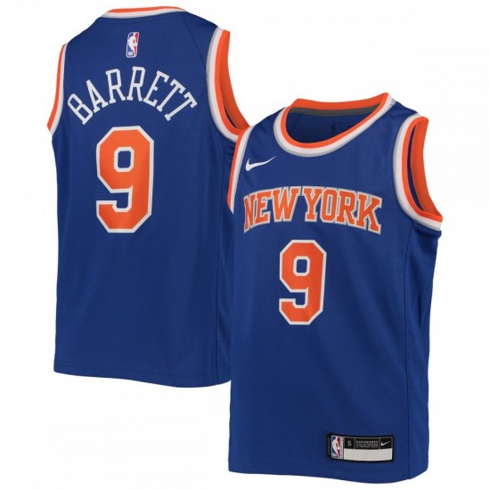 RJ Barrett New York Knicks Nike Youth Swingman Jersey - Icon Edition - Royal