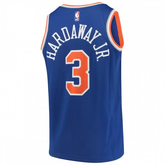 Tim Hardaway Jr. New York Knicks Nike Youth 2020/21 Swingman Jersey - Icon Edition - Blue