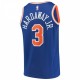 Tim Hardaway Jr. New York Knicks Nike Youth 2020/21 Swingman Jersey - Icon Edition - Blue