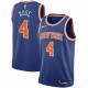 Nike Derrick Rose New York Knicks Blue 2020/21 Swingman Jersey - Icon Edition