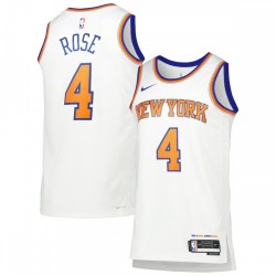 Derrick Rose New York Knicks Nike Unisex 2022/23 Swingman Jersey - Icon Edition - White