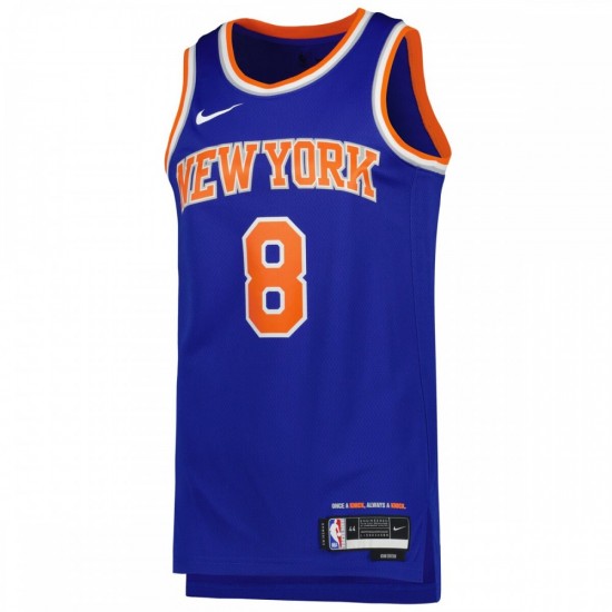 Kemba Walker New York Knicks Nike Unisex 2022/23 Swingman Jersey - Icon Edition - Blue