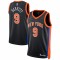 RJ Barrett New York Knicks Nike Unisex 2022/23 Swingman Jersey - City Edition - Black