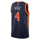 Derrick Rose New York Knicks Jordan Brand 2022/23 Statement Edition Swingman Jersey - Navy