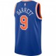 Men's New York Knicks RJ Barrett #9 Nike Blue 2020/21 Swingman Jersey - Icon Edition