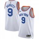 Men's New York Knicks RJ Barrett #9 White 2021/22 Swingman Jersey - Classic Edition