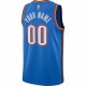 Oklahoma City Thunder Nike Custom Swingman Jersey - Icon Edition - Blue