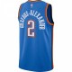 Shai Gilgeous-Alexander Oklahoma City Thunder Nike 2021/22 Diamond Swingman Jersey - Icon Edition - Blue