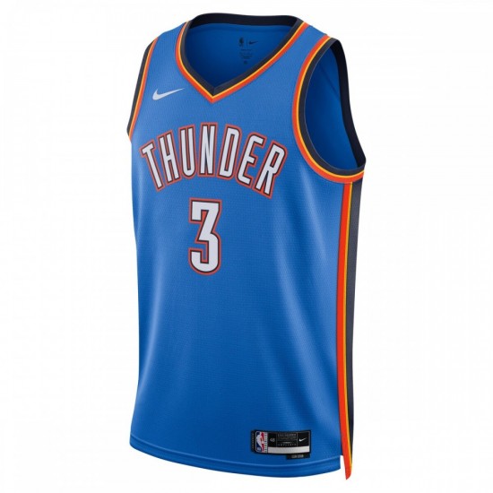 Josh Giddey Oklahoma City Thunder Nike Unisex 2022/23 Swingman Jersey - Icon Edition - Blue