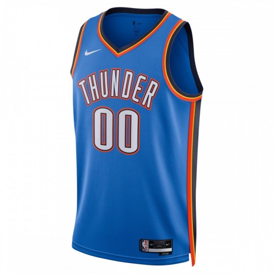 Oklahoma City Thunder Nike Unisex 2022/23 Swingman Custom Jersey Blue - Icon Edition