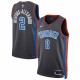 Shai Gilgeous-Alexander Oklahoma City Thunder Nike Unisex 2022/23 Swingman Jersey - City Edition - Gray