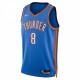 Jalen Williams Oklahoma City Thunder Nike Unisex 2022/23 Swingman Jersey - Icon Edition - Blue