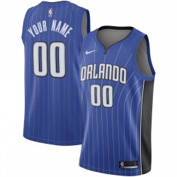 Orlando Magic Nike Swingman Custom Jersey Royal - Icon Edition