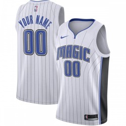 Orlando Magic Nike Custom Swingman Jersey White - Association Edition