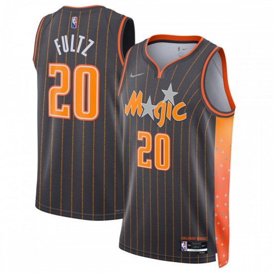 Markelle Fultz Orlando Magic Nike 2021/22 Swingman Jersey - City Edition - Anthracite