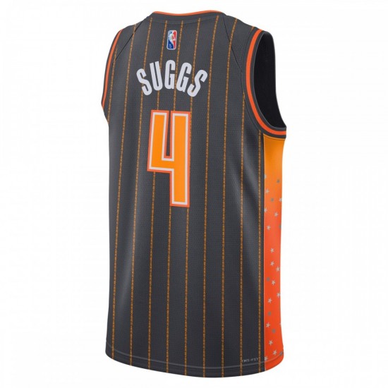 Jalen Suggs Orlando Magic Nike 2021/22 Swingman Jersey - City Edition - Anthracite