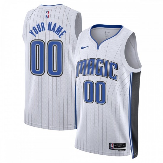 Orlando Magic Nike Unisex 2022/23 Swingman Custom Jersey White - Association Edition