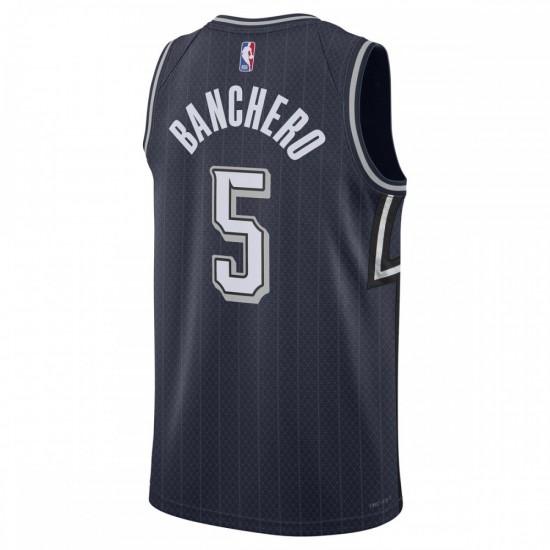 Paolo Banchero Orlando Magic Nike Unisex 2023/24 Swingman Jersey - Navy - City Edition