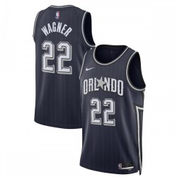 Franz Wagner Orlando Magic Nike Unisex 2023/24 Swingman Jersey - Navy - City Edition