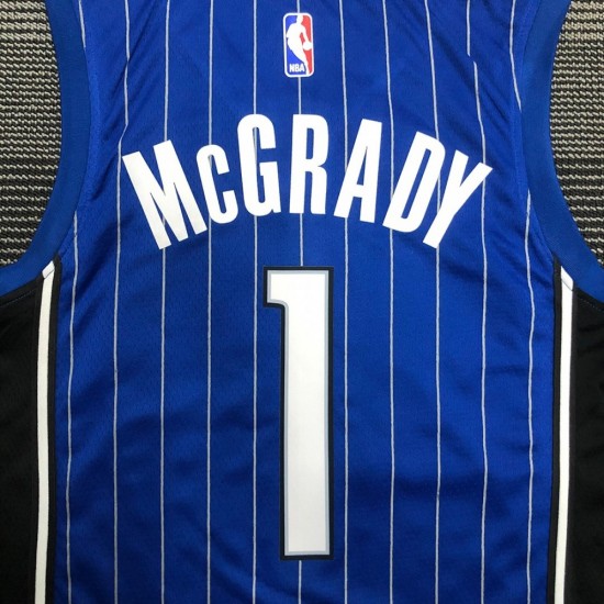 Men's Orlando Magic Tracy McGrady #1 Nike Royal 2020/21 Swingman NBA Jersey - Icon Edition