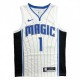 Men's Orlando Magic Tracy McGrady #1 Nike White 2020/21 Swingman NBA Jersey - Association Edition