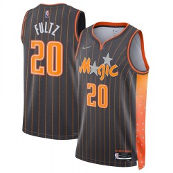 Men's Orlando Magic Markelle Fultz #20 Nike 2021/22 Swingman Jersey - City Edition - Anthracite