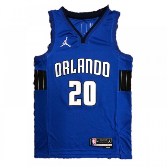 Men's Orlando Magic Markelle Fultz #20 Nike 2021/22 Swingman Jersey - Statement Edition